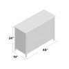 Bedroom 6-Drawer Dresser in Espresso Wood Finish
