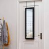 Black Wall Mounted Jewelry Organizer Full Length Mirror