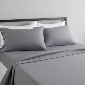 Full size Silver/Grey 100-Percent Egyptian Cotton 1000 Thread Count Sheet Set