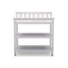 Modern White Baby's First Changing Table with Wheels