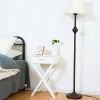 X-Shape Nightstand End Table in White