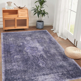 6x9 Area Rug, Low-Pile, Non-Slip