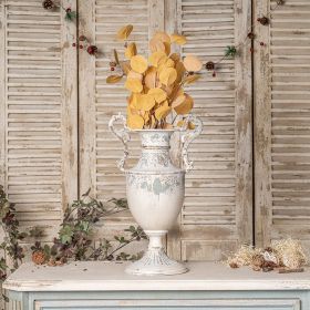 Vintage Floral Ceramic Vase for Timeless Home Decor