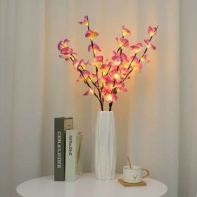32IN Artificial Tree Branches with Warm White Lights and Timer (Color: as pic E)
