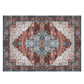Vintage Non-Slip Area Rug (Color: Type 3, size: 8_10ft)